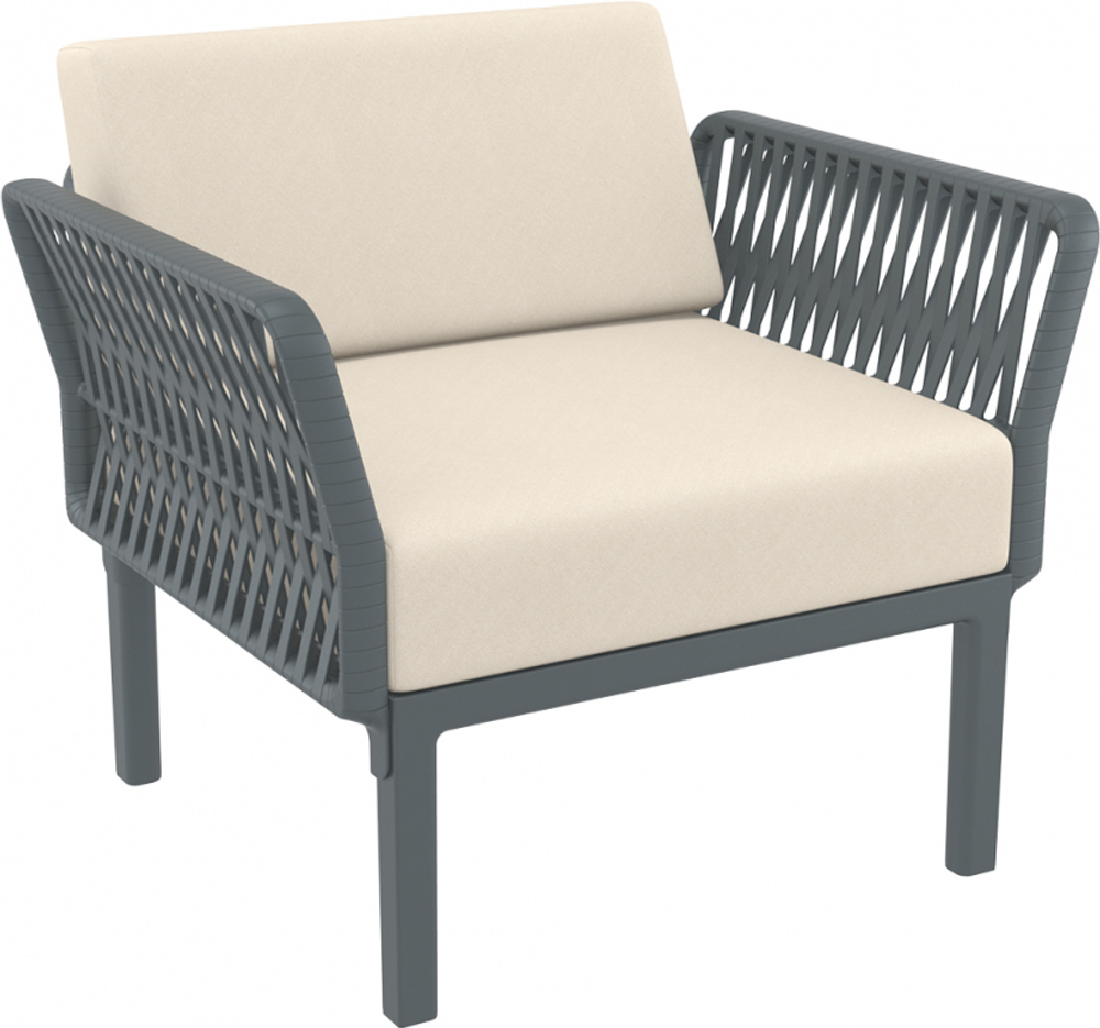 Подушка для спинки кресла Siesta Contract Portofino Lounge, бежевый