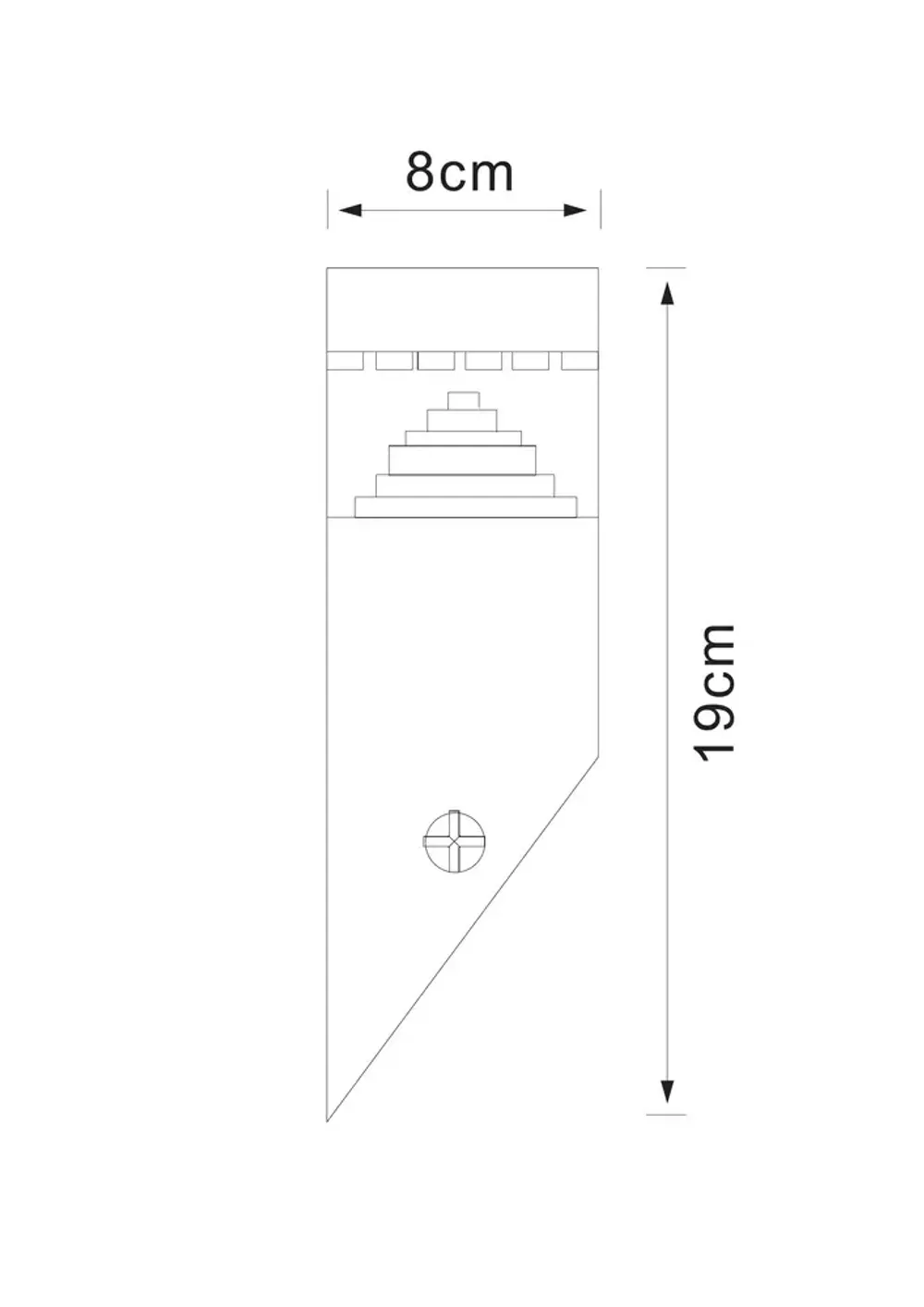 Уличный настенный светильник Arte Lamp