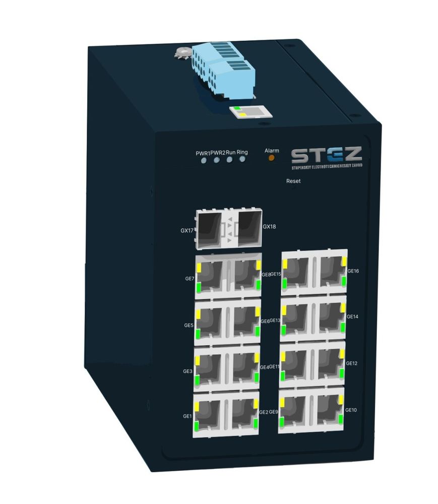 STEZ3216-2GSFP, Промышленный коммутатор