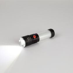 Светодиодный фонарь АРМИЯ РОССИИ MA-703 Тайфун ручной, аккумуляторный,10Вт, 6 режимов, Li аккумулятор, магнит, крючок