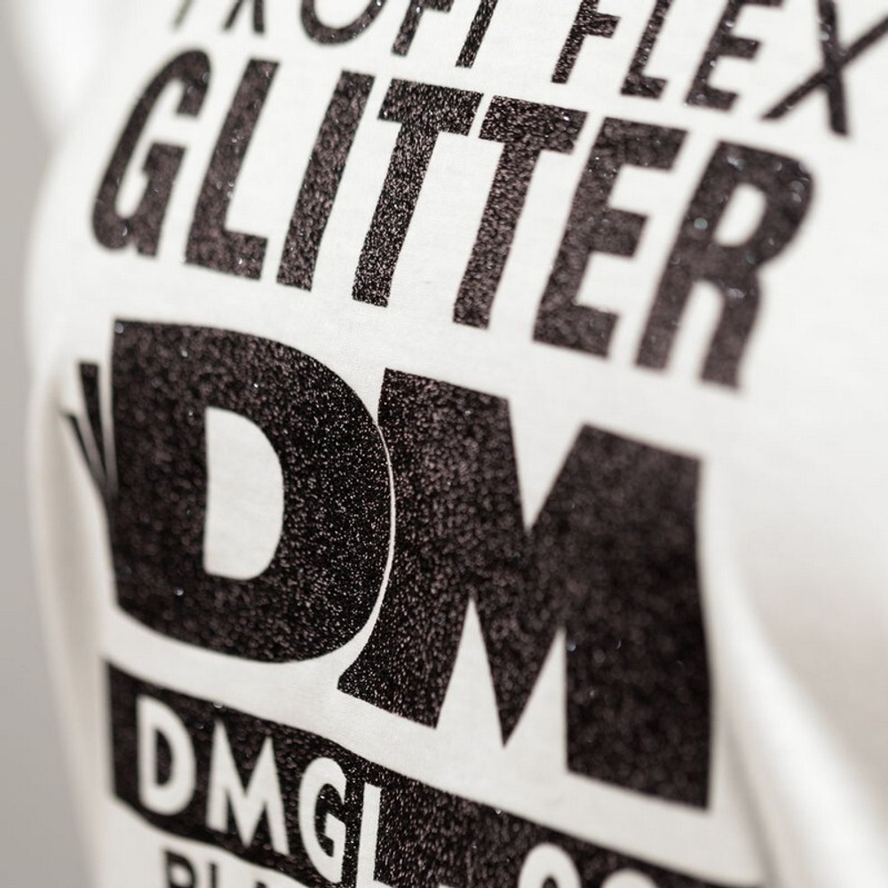 Пленка PROFI FLEX Glitter (DMGL-09) Black, 1м