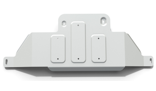 Защита РК Rival для Toyota Land Cruiser 100 (V - 4.2D; 4.7) 1998-2007 (устанавл-ся совместно с 2333.5795.1.6), штампованная, алюминий 6 мм, с крепежом, 2333.5796.1.6