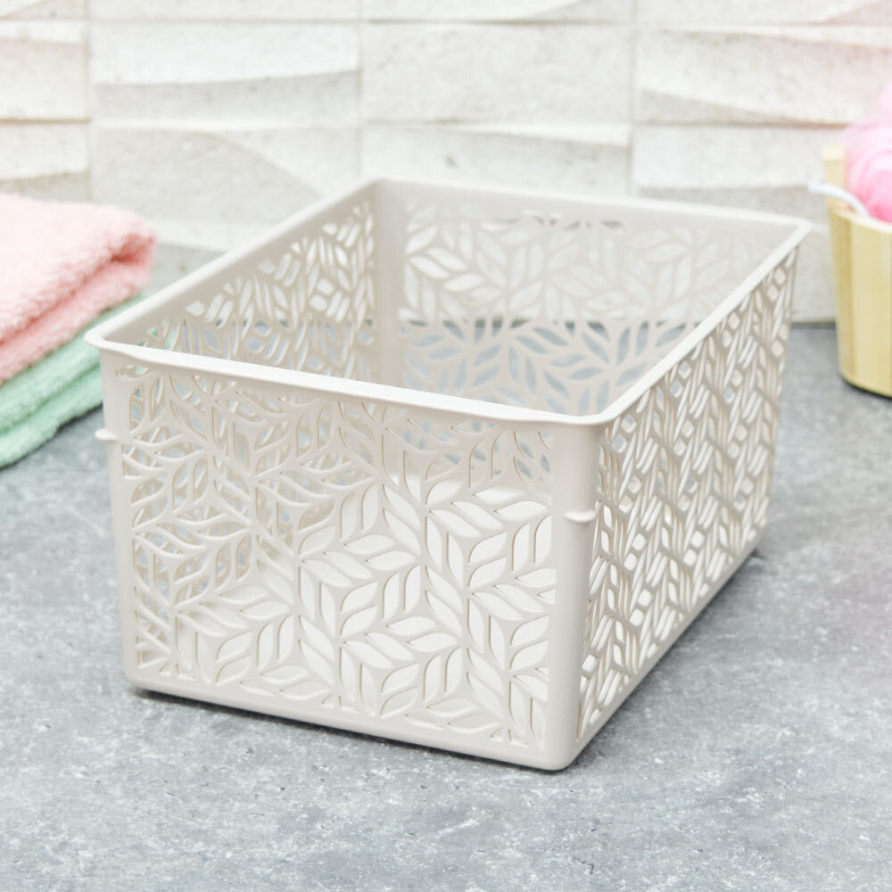 Корзина универсальная 3,2л "Linden" (бежевый)