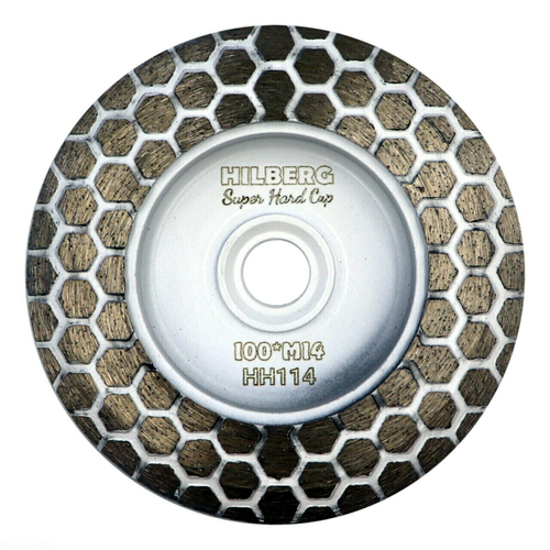 Чашка алмазная по керамике и керамограниту 100*M14 Hilberg Super Hard Cup HH114