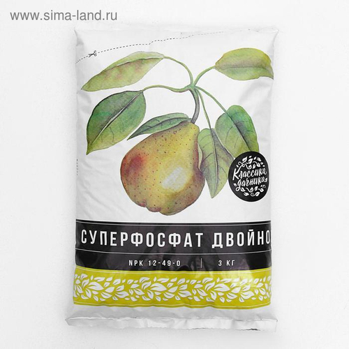 Удобрение СУПЕРФОСФАТ 2-Й 3кг