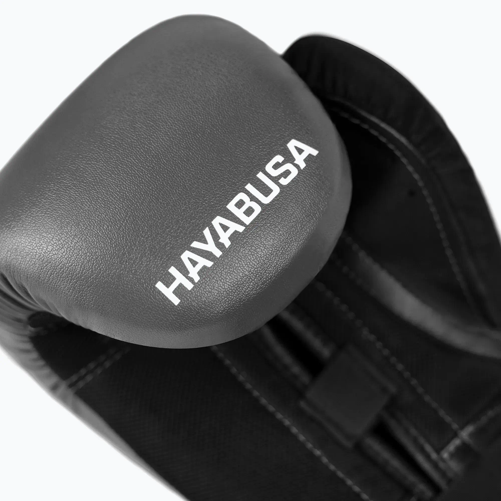 Боксёрские перчатки Hayabusa E1 Boxing grey/black