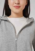 Кофта на замке с капюшоном трикотаж ARGYMAQ GREY