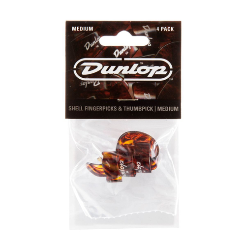 Dunlop 9010TP Plastic Fingerpick 4Pack