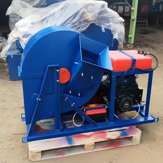 Рубительная машина "Метеор" АП-600Н (бензиновый двигатель, электростартер, 29 л.с.)