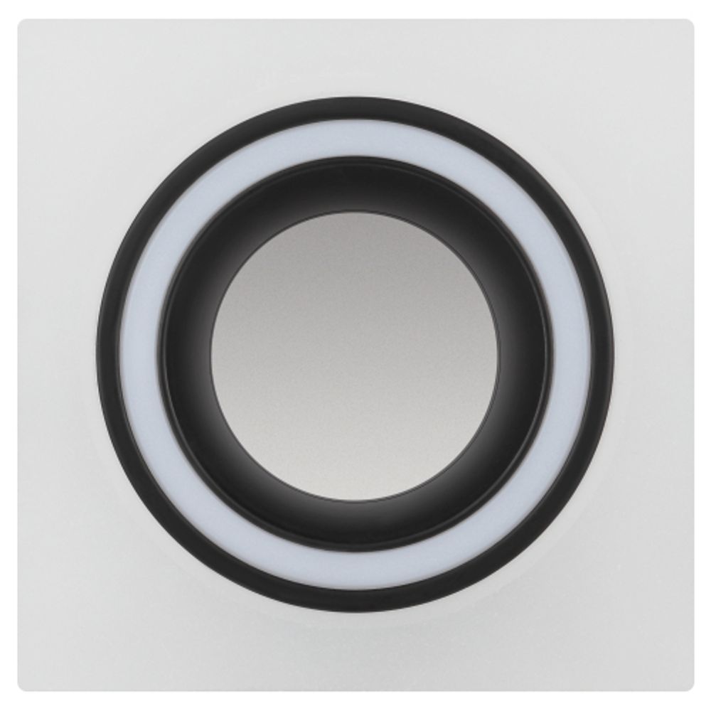 Светильник встраиваемый декоративный ЭРА DK91 WH/BK под лампу MR16 GU5.3 белый/черный