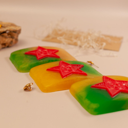 Пряжка со звездой