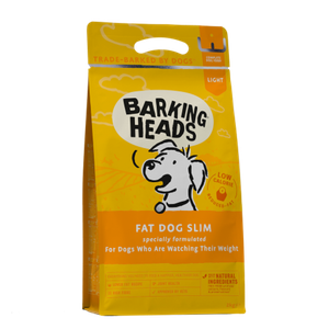 Корм для собак с избыточным весом, BARKING HEADS Fat Dog Slim "Худеющий толстячок", с курицей и рисом