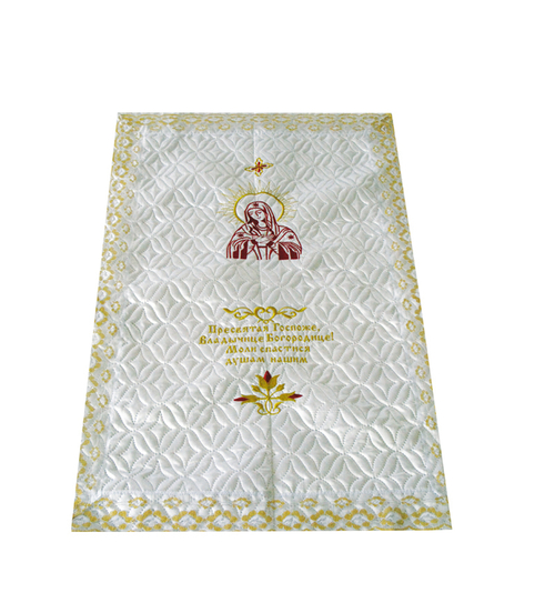 Покрывало в гроб атласное «Богородица»