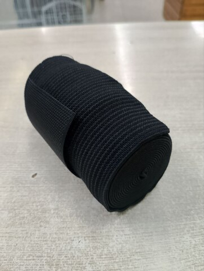Бинт эластичный черный