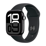 Умные часы Apple Watch Series 10 GPS, 42mm, Jet Black Aluminium Case with Sport Band M/L, Black (Черный)