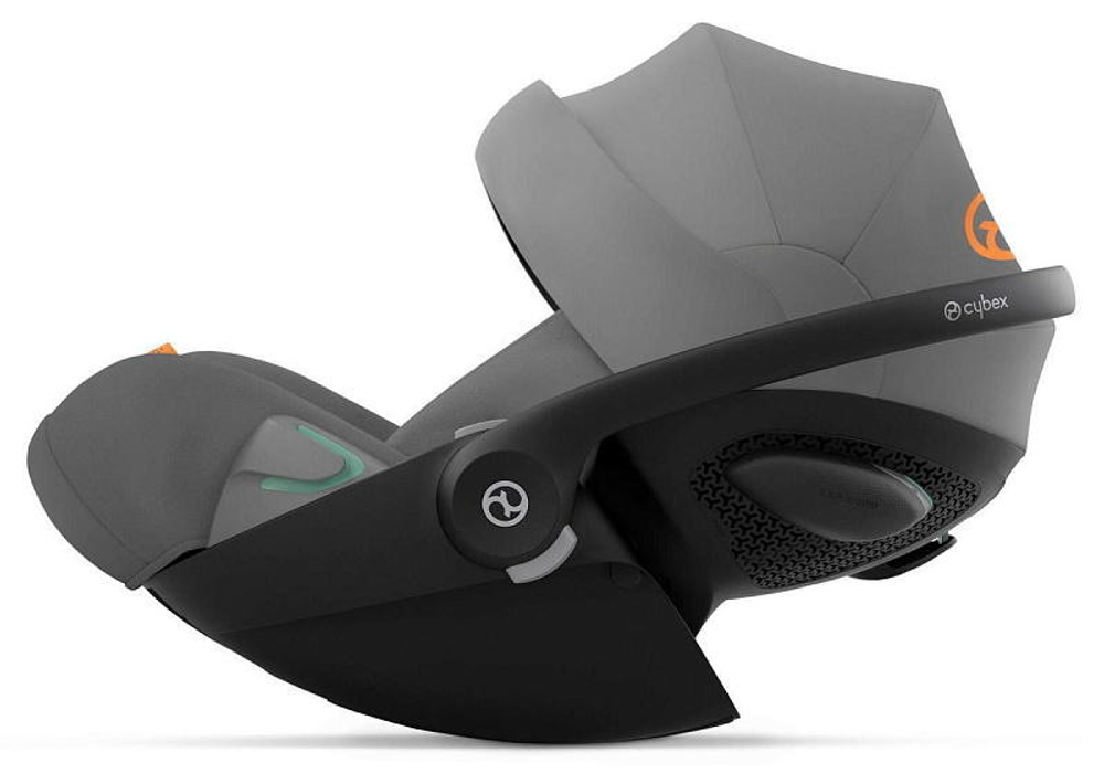 Коляска Cybex Balios S Lux TPE complete Cloud G Lava Grey Plus Base G 4 в 1 Stormy Blue с дождевиками