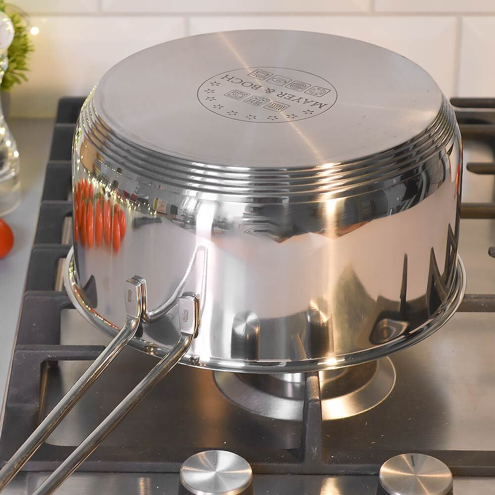 Ковш 3л нерж 20см MB 30990