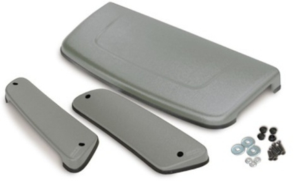 Накладки вентиляции салона и мотора Нивы 4х4/Легенд. Двухкамерная Система Воздухопритока (черн/белый/сереб)