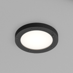 DK3012-BK Встраиваемый светильник влагозащ., IP 44, 50 Вт, GU10, черный, алюминий