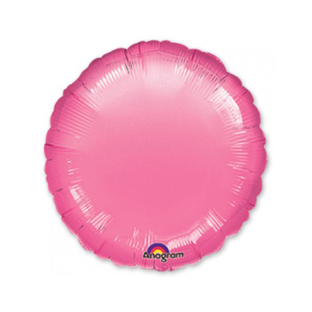 Шарик круг розовый