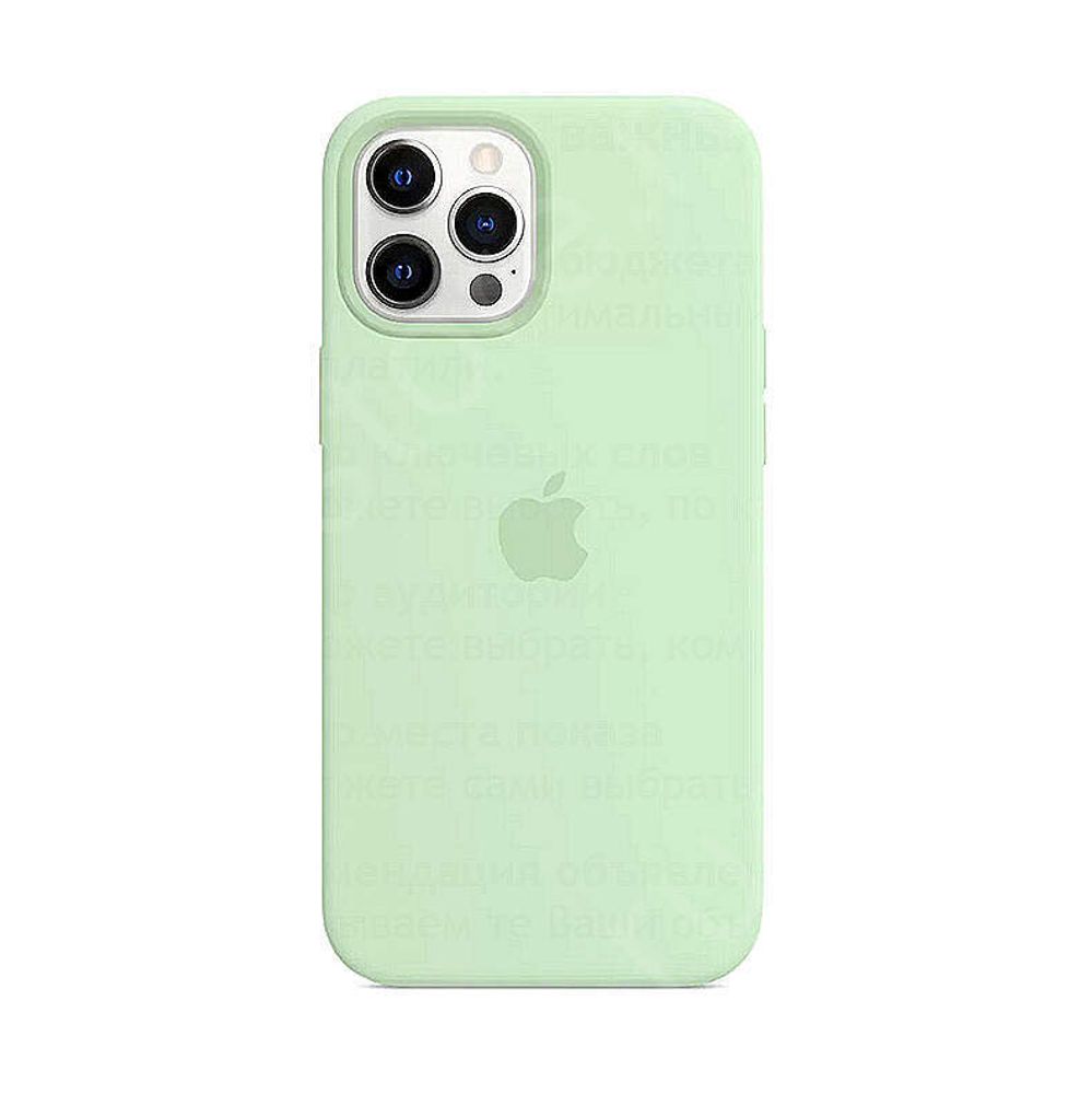 Чехол для iPhone Apple iPhone 12 Pro Max Silicone Case Black