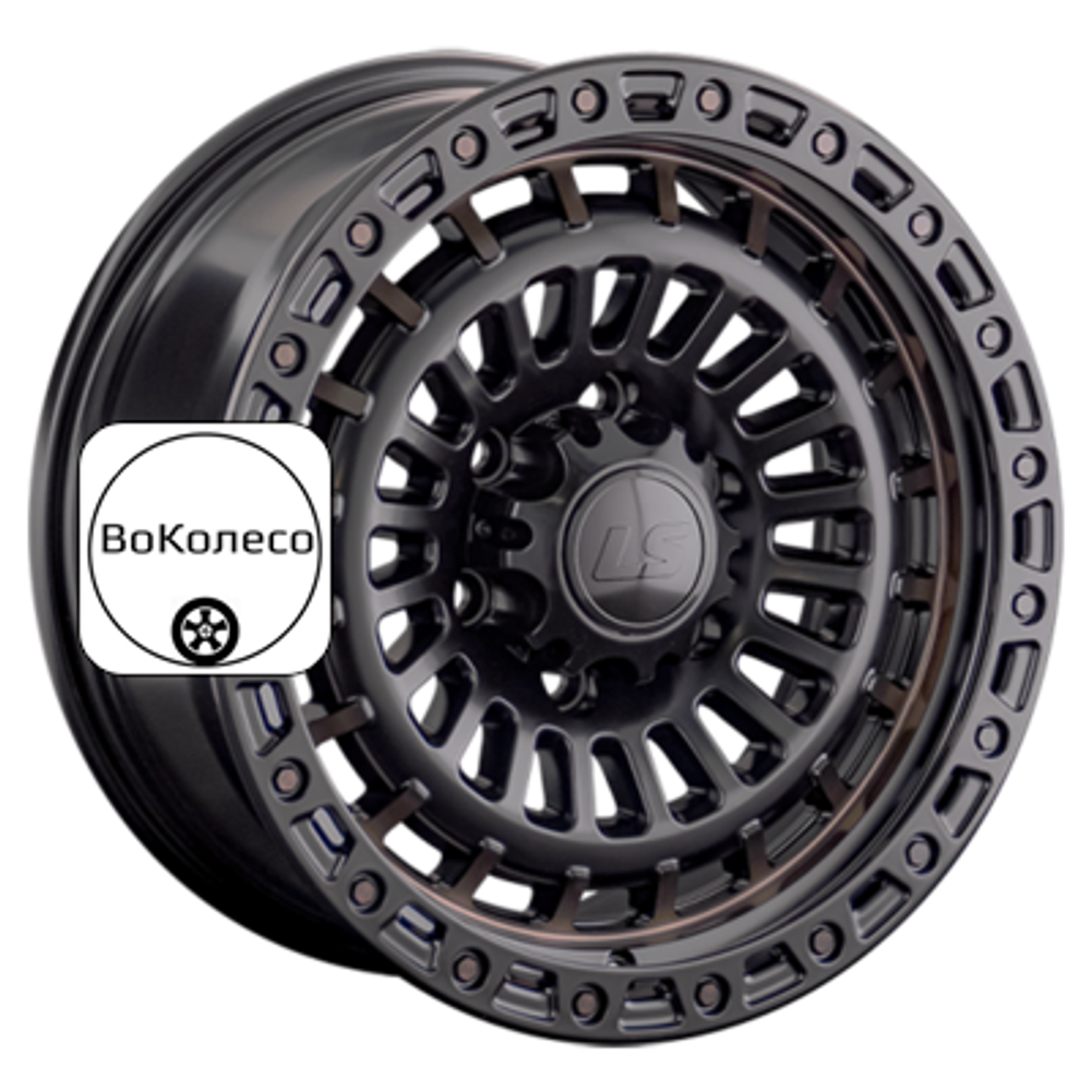 9x18/5x150 ET30 D110,1 1348 BKS+BR (конус, Колпак+лого) LS