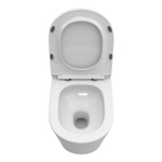 Унитаз подвесной безободковый с сиденьем и смывом TORNADO BelBagno TRE-TOR BB5180CH-TOR/SC