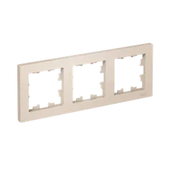 Рамка 3-м AtlasDesign универс. беж. SE ATN000203