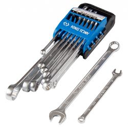 KING TONY (12A2MRS02) Набор комбинированных ключей, 8-22 мм, 12 предметов