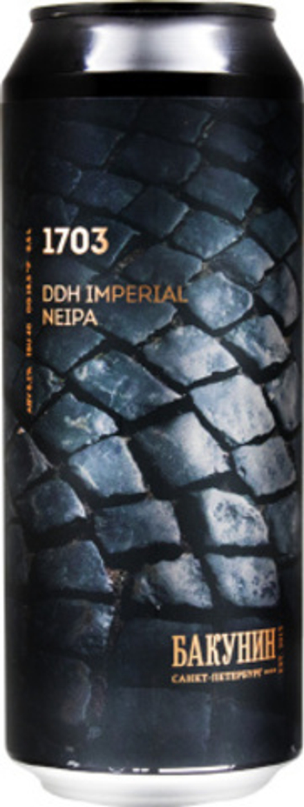 Пиво Бакунин 1703 / Bakunin 1703 0.5 - банка