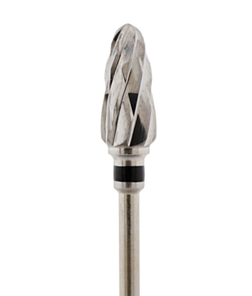 EDENTA 5455.060HP Твердосплавная фреза 55 HP 104, d 6 мм, насечка особо грубая крестообразная, форма пламя