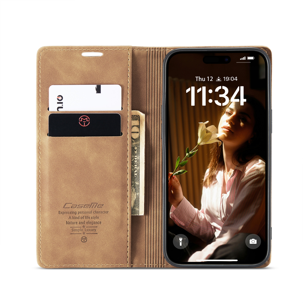 Чехол-книжка CaseMe Matte iPhone 17