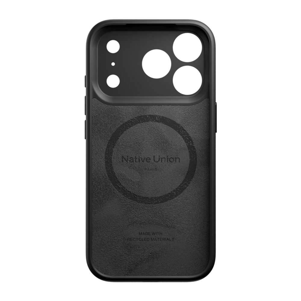 Кожаный чехол MagSafe Native Union Active Case для iPhone 17 Pro Текстурированный гибридный чехол из экокожи с защитой камеры, повышенным уровнем защиты при падении и сенсорной накладкой для Контроллера камеры