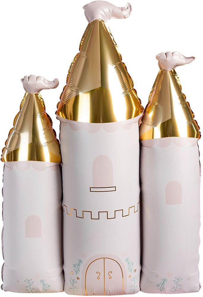 Шар (34''/86 см) Фигура, Замок принцессы, 1 шт. в уп. (БГ-31)