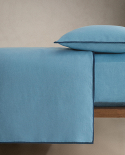 Пододеяльник Zara Home хлопок, лён 100%, однотонный, 4126/088