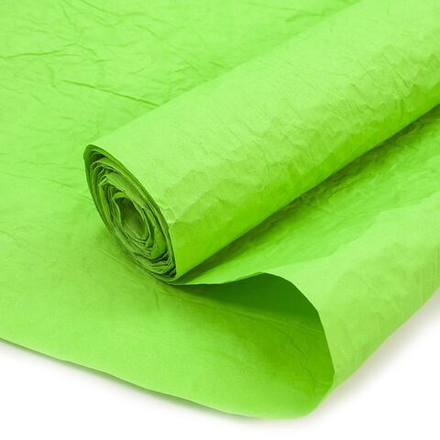 Упаковочная жатая бумага (0,5*5 м) Пергамин, Салатовый, 1 шт.