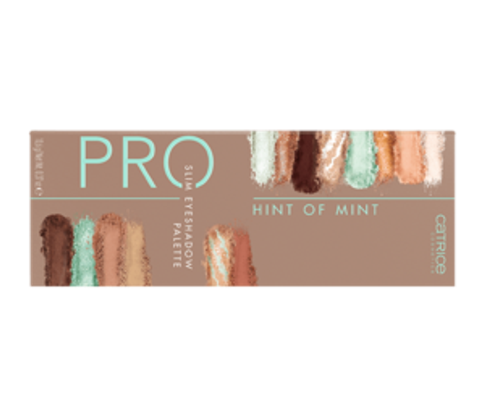 Палетка теней для век CATRICE PRO HINT OF MINT SLIM 010