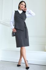 Костюм "Твой образ" (черный полоска) Elza (Акция)