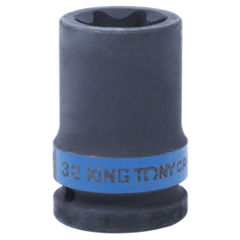 KING TONY (657532M) Головка торцевая ударная TORX Е-стандарт 3/4", E32