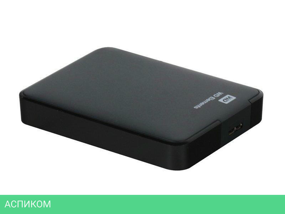 Внешний накопитель WD Elements Portable 1TB черный (WDBUZG0010BBK-WESN)