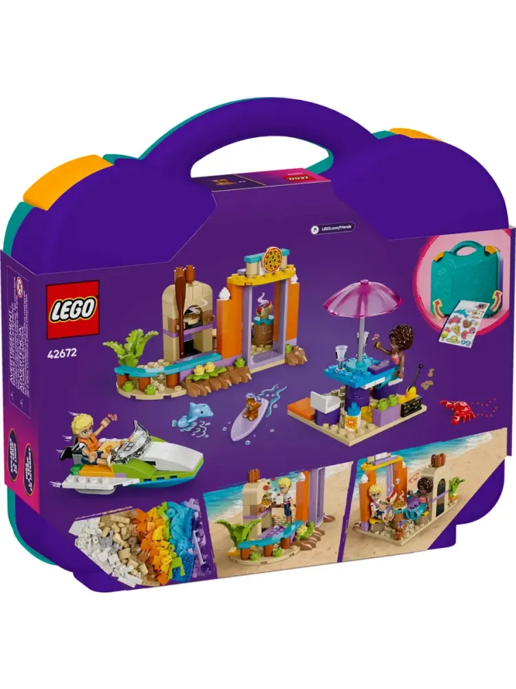 Конструктор Friends 42672 Пляжный и дорожный чемодан