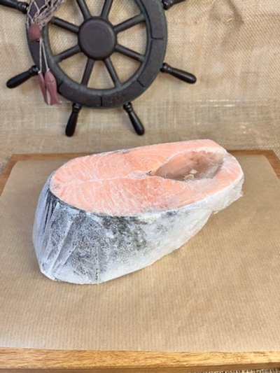 Кусок сёмги для засолки