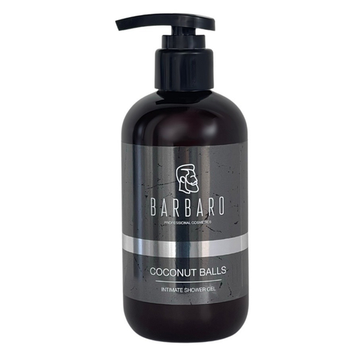 Barbaro Мужской интимный гель  мыло, COCONAT BALLS натуральный, 250 мл