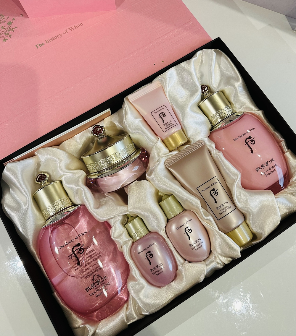 THE  HISTORY OF  WHOO  SOO YEON  3p set.  Королевская увлажняющая и освежающая линия на травах/