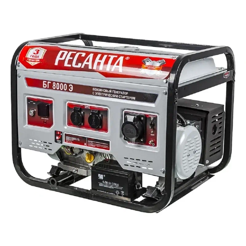 Ресанта БГ 8000 Э бензиновый генератор 64/1/48