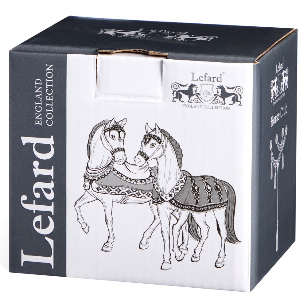 КРУЖКА LEFARD "HORSE CLUB" 400 МЛ (КОР=36ШТ.)