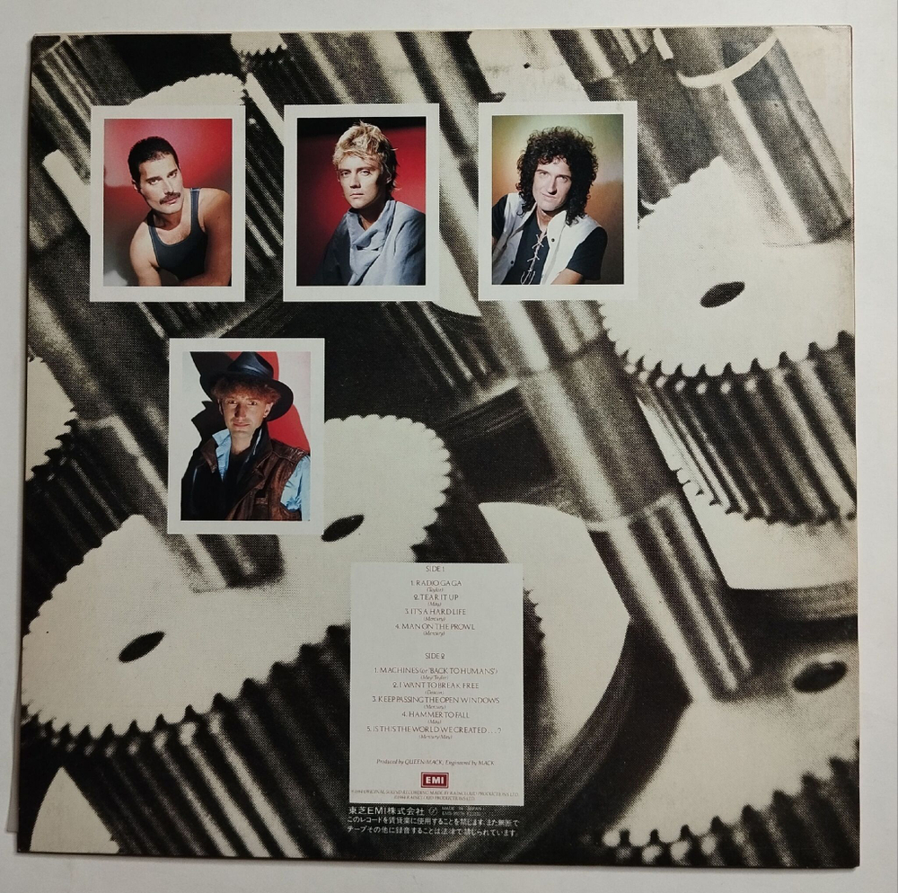 Винтажная виниловая пластинка LP Queen The Works (Japan 1984)