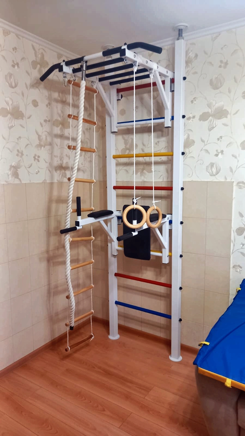 Монтаж шведской стенки Sv Sport враспор