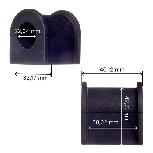 Втулка стабилизатора переднего Avantech ABH0410