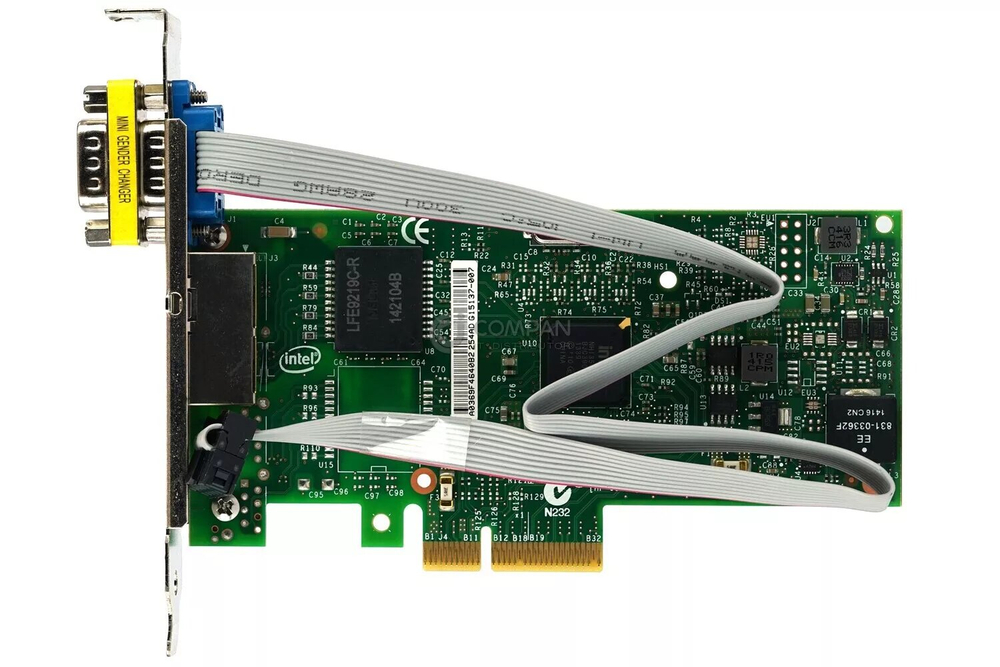 Сетевая карта Intel I350-T2V2 2x1000Base-TХ PCI Express 2.1 x4 аналоги I350 V5XVT I350T2BLK I350T2v2BLK